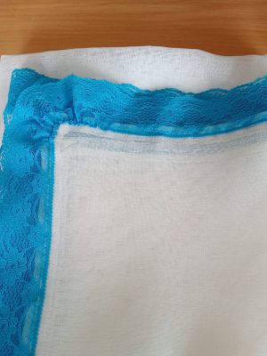 Teal Blue Lace